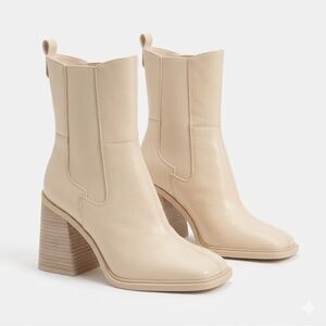 Women's Cream Circus NY Block Heel Ankle Boot